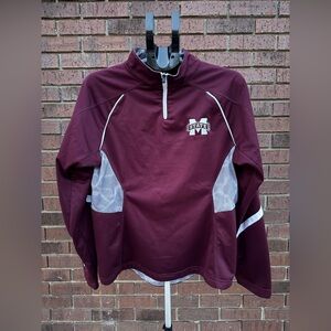 Mississippi State Bulldogs MSU Pullover Shirt Top Jacket Ladies Size Large Women